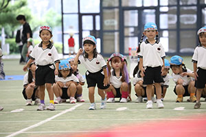 エンゼル運動会１　　　年中かけっこ