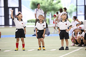 エンゼル運動会１　　　年中かけっこ