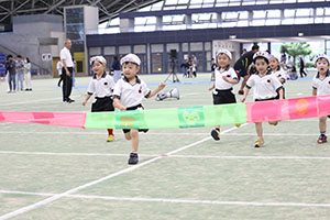 エンゼル運動会１　　　年中かけっこ