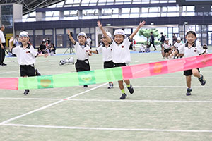 エンゼル運動会１　　　年中かけっこ