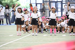 エンゼル運動会１　　　年中かけっこ