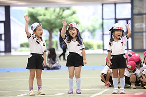 エンゼル運動会１　　　年中かけっこ