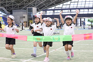 エンゼル運動会１　　　年中かけっこ