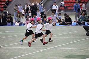 エンゼル運動会１　　　年中かけっこ
