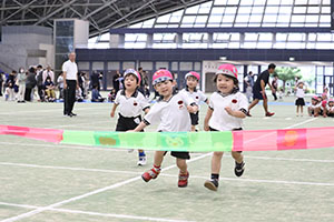 エンゼル運動会１　　　年中かけっこ
