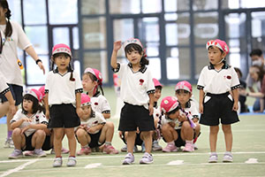 エンゼル運動会１　　　年中かけっこ