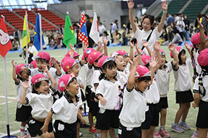 エンゼル運動会１　　　年中かけっこ