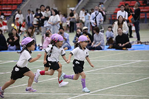 エンゼル運動会１　　　年中かけっこ
