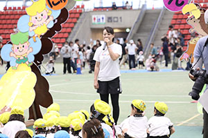 エンゼル運動会１　　　年中かけっこ