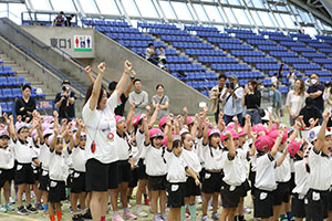 エンゼル運動会１　　　年中かけっこ