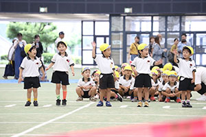エンゼル運動会１　　　年中かけっこ