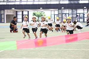 エンゼル運動会１　　　年中かけっこ