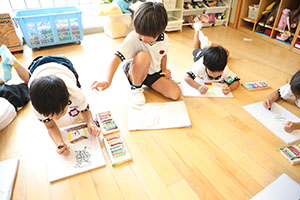 運動会の思い出を描きました　C