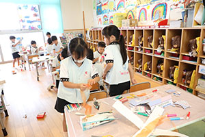 トロフィーの制作　B