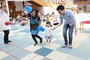 キッズクラブの運動会　水曜クラス