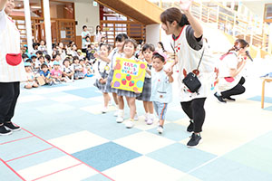 キッズクラブの運動会　水曜クラス