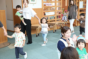 キッズクラブの運動会　水曜クラス