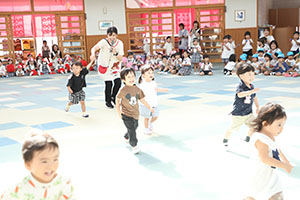 キッズクラブの運動会　水曜クラス