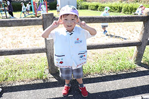 お散歩へでかけました　ことり・すみれ