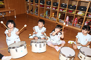 太鼓楽しかったね　あひる