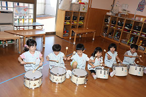 太鼓楽しかったね　あひる
