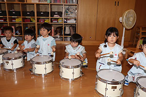 太鼓楽しかったね　あひる