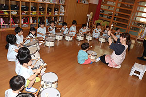 太鼓楽しかったね　あひる