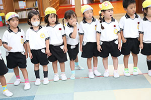 東員町中部公園遠足　－ミニ運動会ー　年中　 