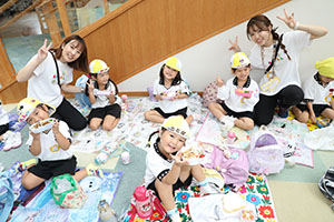 エンゼルドームでお弁当🎵　 　年少