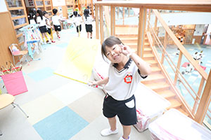 リズムフェスティバルのチームで遊びました　年長　NO．2