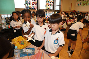 リズムフェスティバルのチームで遊びました　年長　NO．1