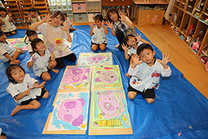 絵画教室　こあら・ぱんだ・きりん