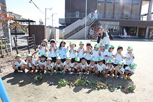 エンゼル畑でおいもほり　年少