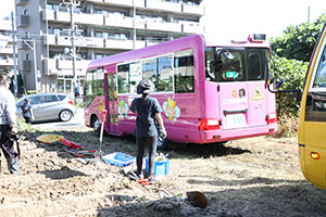 エンゼル自然体験農園でおいもほり　　年長