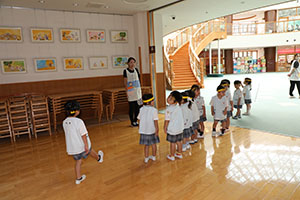 リズムフェスティバルの活動が始まりました🎵　年少Bチーム