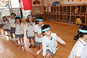 リズムフェスティバルの活動が始まりました🎵　年少Bチーム