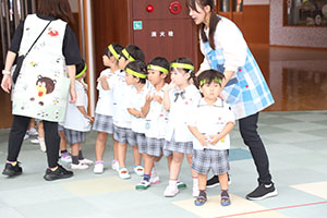 リズムフェスティバルの活動が始まりました🎵　年少Bチーム