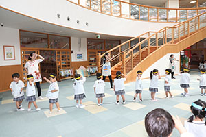 リズムフェスティバルの活動が始まりました🎵　年少Bチーム