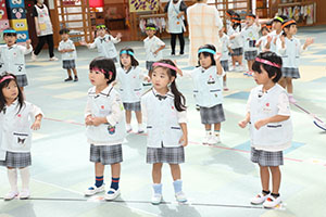 リズムフェスティバルの活動が始まりました🎵　年少Bチーム