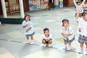 リズムフェスティバルの活動が始まりました🎵　年少Bチーム