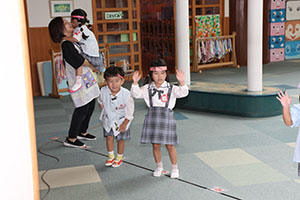 リズムフェスティバルの活動が始まりました🎵　年少Bチーム