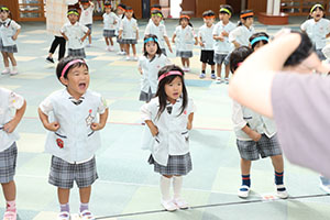 リズムフェスティバルの活動が始まりました🎵　年少Bチーム