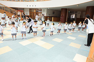 リズムフェスティバルの活動が始まりました🎵　年少Bチーム