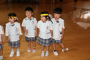 リズムフェスティバルの活動が始まりました🎵　年少Bチーム