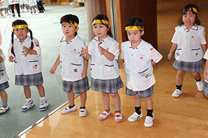 リズムフェスティバルの活動が始まりました🎵　年少Bチーム