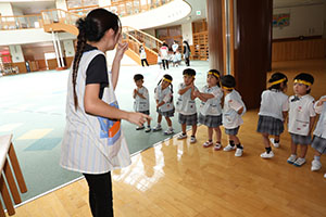 リズムフェスティバルの活動が始まりました🎵　年少Bチーム