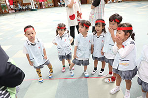 リズムフェスティバルの活動が始まりました🎵　年少Bチーム