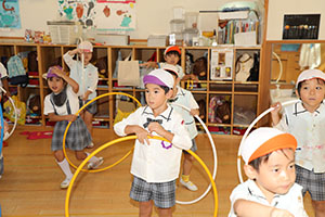 リズムフェスティバルの活動が始まりました🎵　年長Aチーム