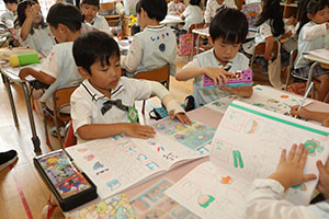 習字教室　年長