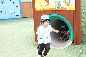 元気いっぱい園庭遊び！！